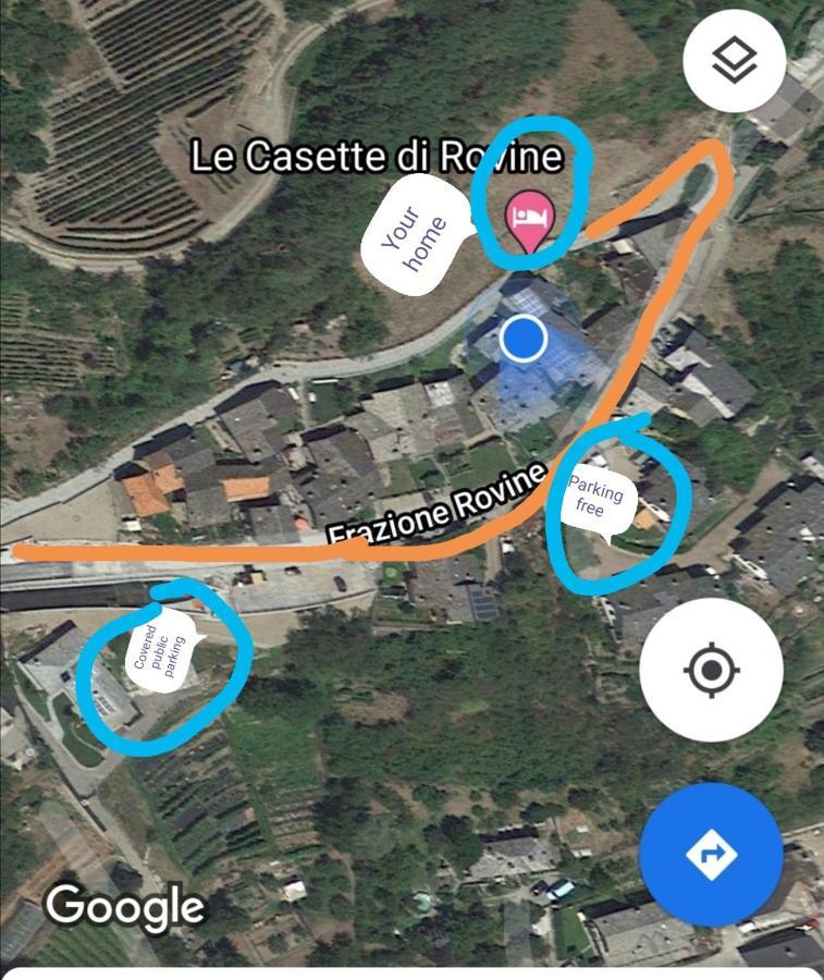 아오스타 Le Casette Di Rovine 아파트 외부 사진